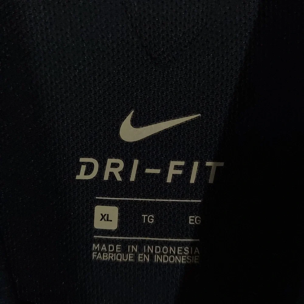 Villanova Basketball Polo Shirt‎ Mens XL Navy Nike Elite Dri-Fit Performance